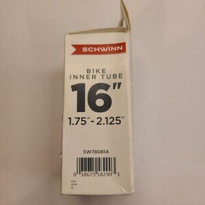 Schwinn 16" Bike Inner Tube 1.75" - 2.125" Schrader Valve